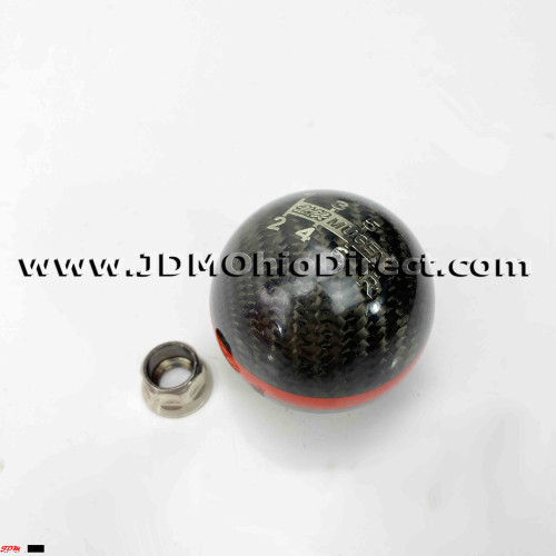Mugen Style Carbon 6-Speed Shift Knob